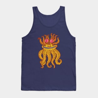 golden squid kings the depths of the ocean Tank Top